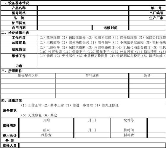 设备科维修工作业绩报告解读：打造行业标杆的卓越之路
